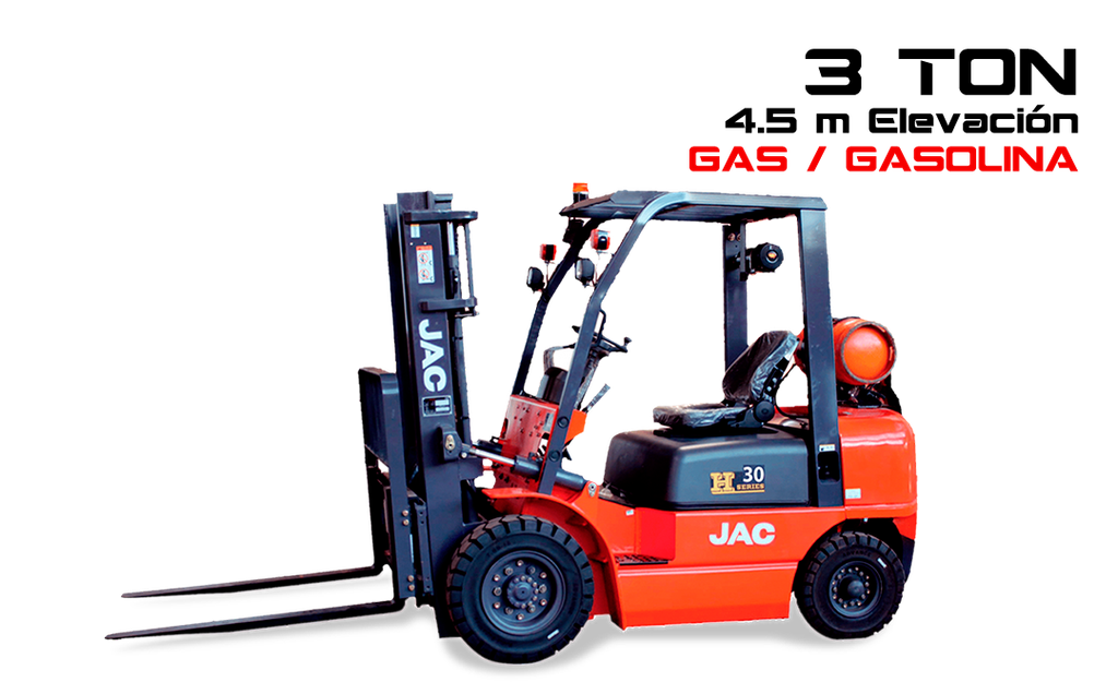 MONTACARGAS CPQY30 GAS / GASOLINA